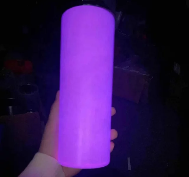 20oz Sublimation Glow in the Dark Tumbler