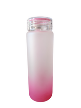Load image into Gallery viewer, Sublimation Frosted Glass Gradient Water Bottle (750ml)
