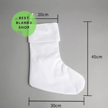Load image into Gallery viewer, Sublimation Stocking (Blank)
