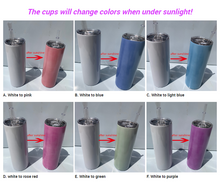 Load image into Gallery viewer, 20oz UV Color Changing Tumbler (Sublimation)
