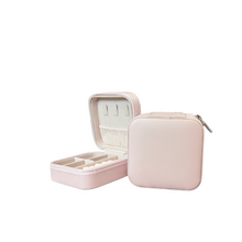 Load image into Gallery viewer, PU Leather Travel Jewelry Box
