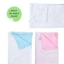Load image into Gallery viewer, Color Fleece Backed Baby Blanket
