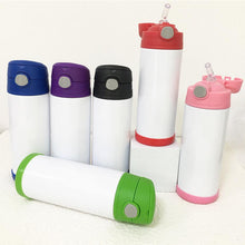 Load image into Gallery viewer, Sublimation Flip-Top Water Bottle
